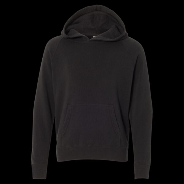 Youth Lightweight Special Blend Raglan Hooded Sweatshirt Thumbnail