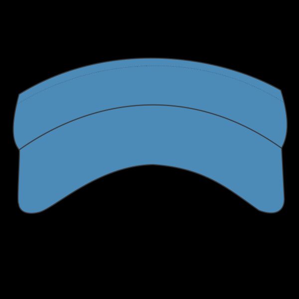 Youth Athletic Mesh Visor Thumbnail