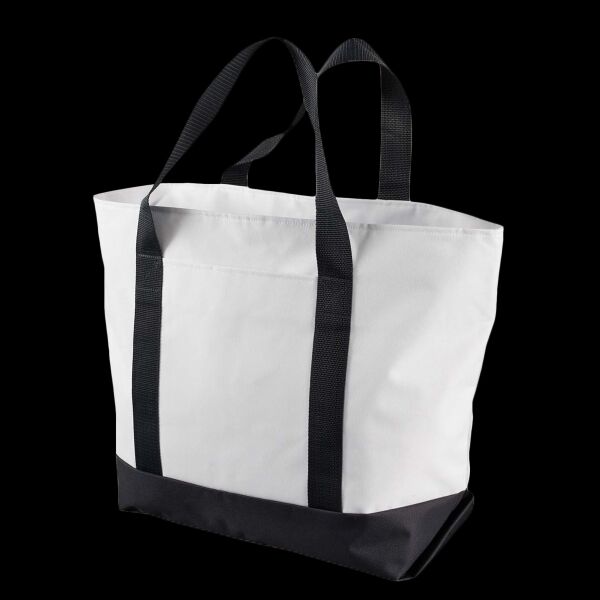 Bay View Giant Zipper Beach Tote Thumbnail