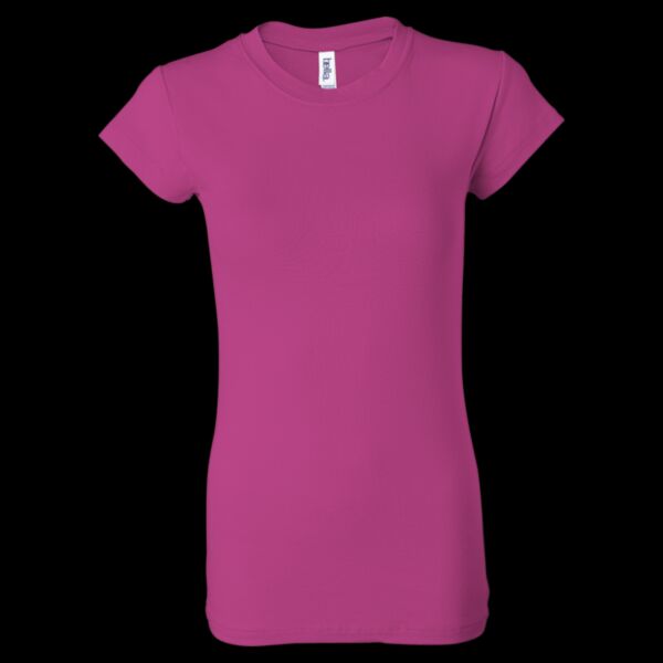 Women's Sheer Mini Rib Tee Thumbnail