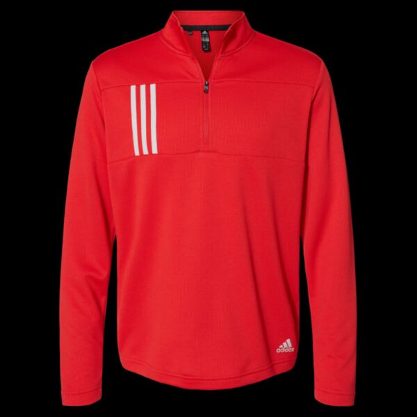 3-Stripes Double Knit Quarter-Zip Pullover Thumbnail