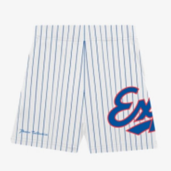 Montreal Expos Dye Sublimated Shorts - Navy Stripe Thumbnail