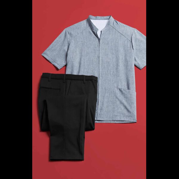 EffortFlex Zip Front Shirt Thumbnail