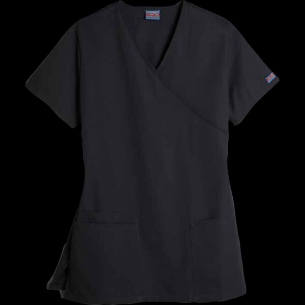 Cherokee 4801 Mock-wrap Top Thumbnail