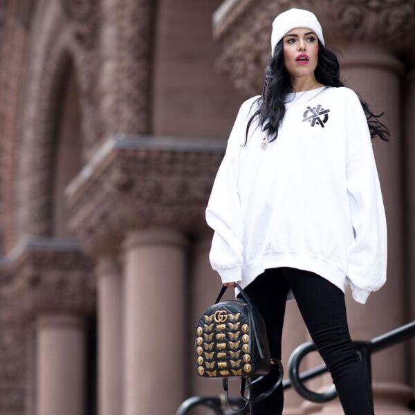 White Crewneck Tshirt Thumbnail