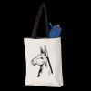 11L Canvas Tote with Contrast-Color Handles Thumbnail