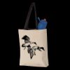 11L Canvas Tote with Contrast-Color Handles Thumbnail