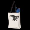 11L Canvas Tote with Contrast-Color Handles Thumbnail