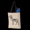 11L Canvas Tote with Contrast-Color Handles Thumbnail