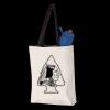 11L Canvas Tote with Contrast-Color Handles Thumbnail