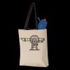 11L Canvas Tote with Contrast-Color Handles Thumbnail
