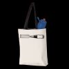 11L Canvas Tote with Contrast-Color Handles Thumbnail