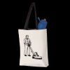 11L Canvas Tote with Contrast-Color Handles Thumbnail