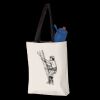 11L Canvas Tote with Contrast-Color Handles Thumbnail