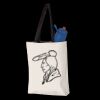 11L Canvas Tote with Contrast-Color Handles Thumbnail