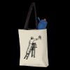 11L Canvas Tote with Contrast-Color Handles Thumbnail